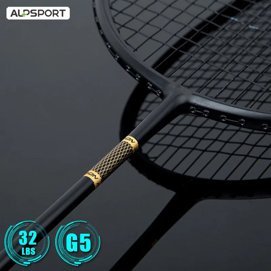 ALPSPORT ZJ2.0 Pro Badminton Racket Ultra-Light Carbon Titanium