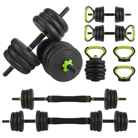 TWISTER.CK Adjustable Dumbbells 4 In 1 Home Gym Connector Set